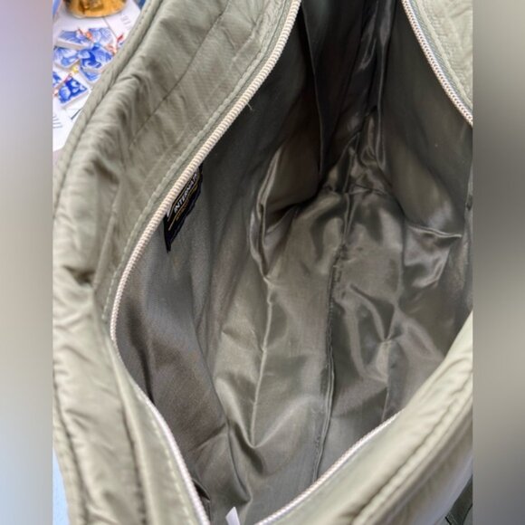 🆕 BARBOUR INTL 🧿 NWT Monaco Quilted Tote Bag, Envy Olive * SAMPLE * - Picture 11 of 16